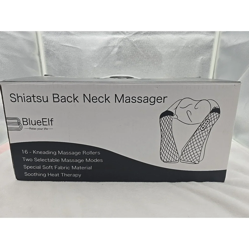 Shiatsu Neck and Back Massager with soothing heat